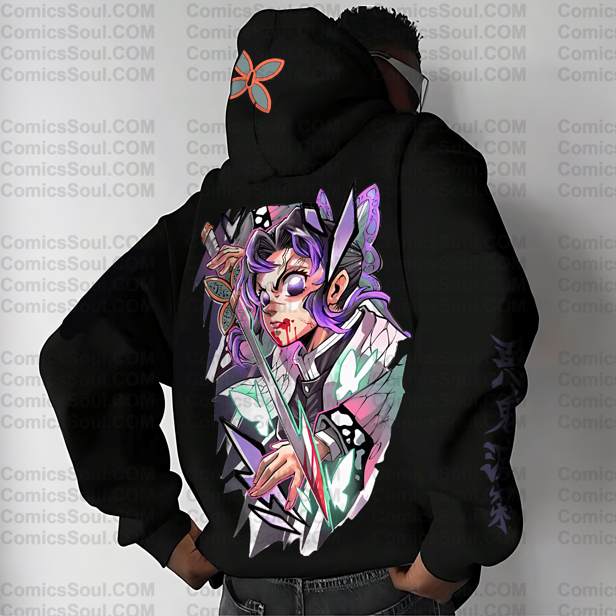 Unisex Anime Graphic Streetwear Vintage Hoodie| KNY