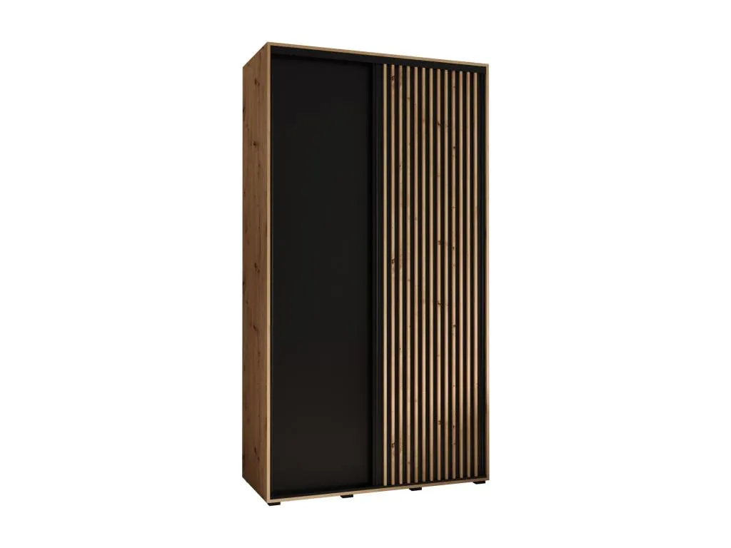 ARMARIO Luxmbls 1 DE PUERTAS CORREDERAS 235.2/130/60 2 puertas (artisan/negro) 24424YRQY