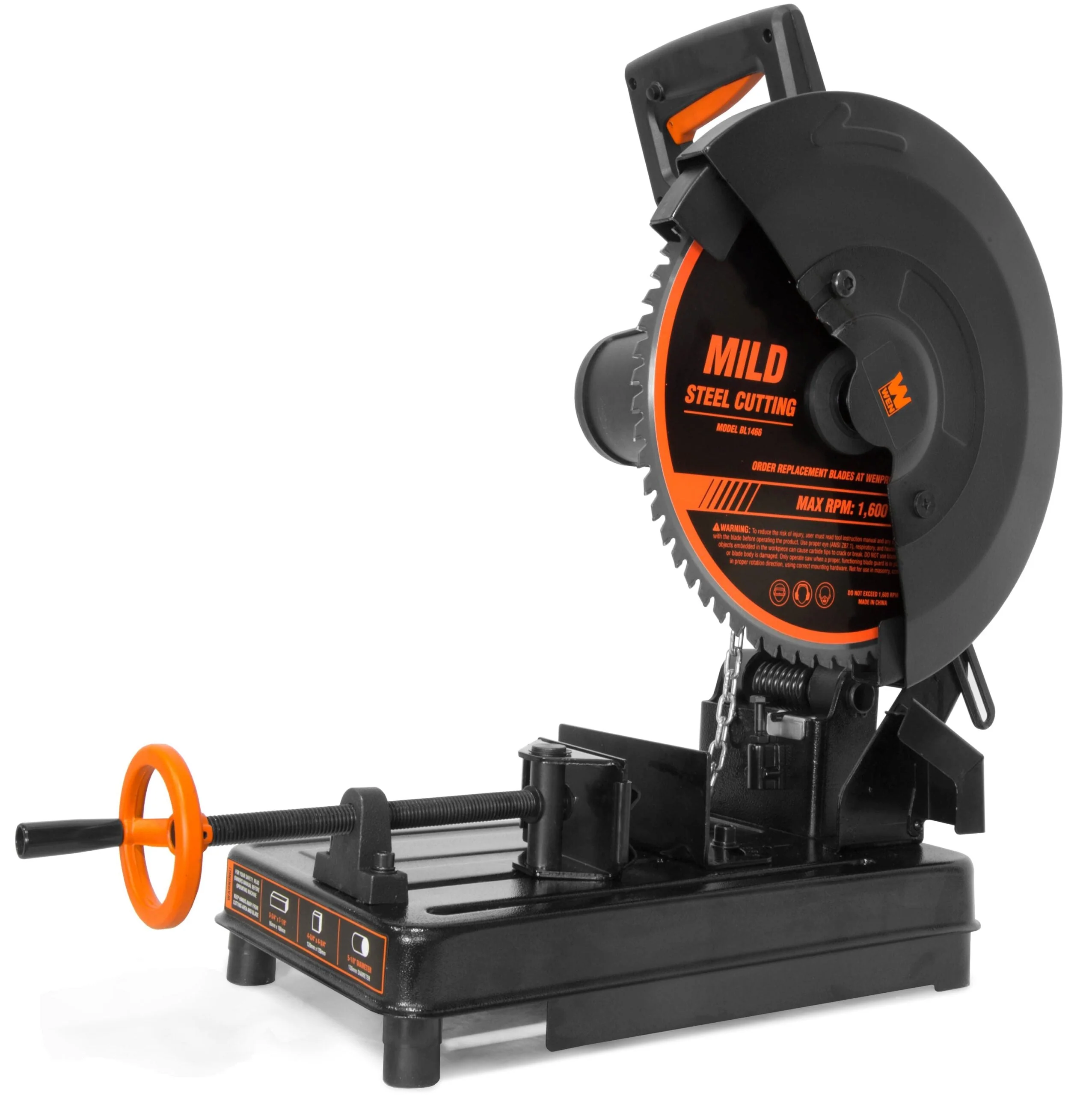15 Amp 14 in Heavy-Duty Abrasive Cut-Off Chop Saw - Image 3 15 Amp 14 in Heavy-Duty Abrasive Cut-Off Chop Saw - Image 3