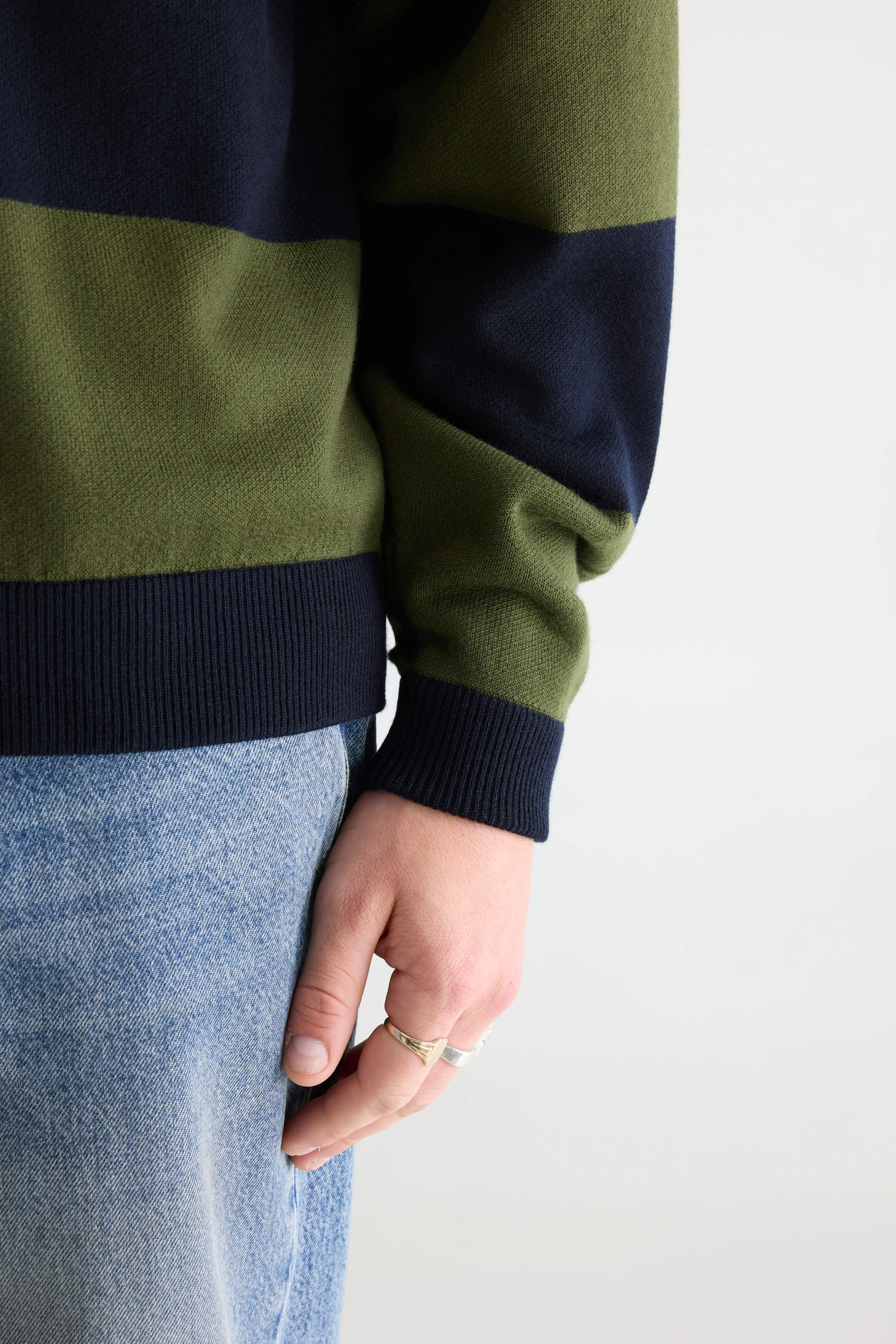 Bellerose Siaze striped polo (261 / M / STRIPE B)