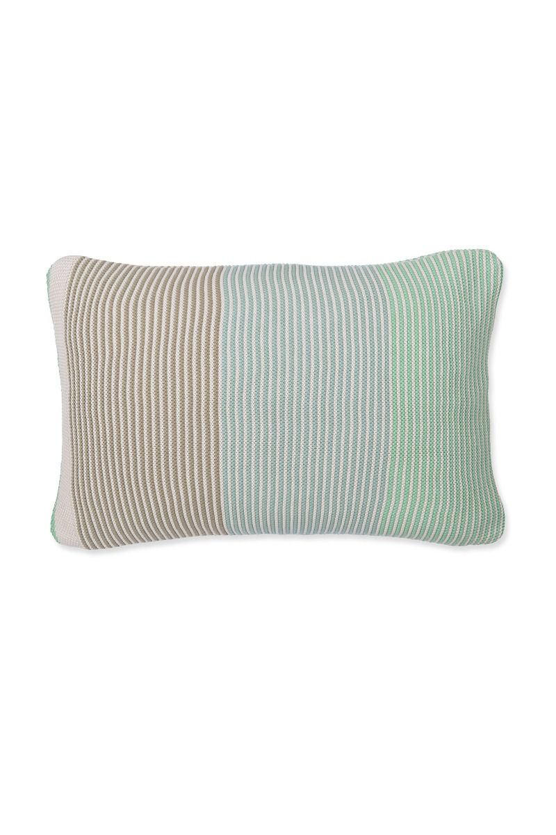 Cushion Blockstripe Light Green