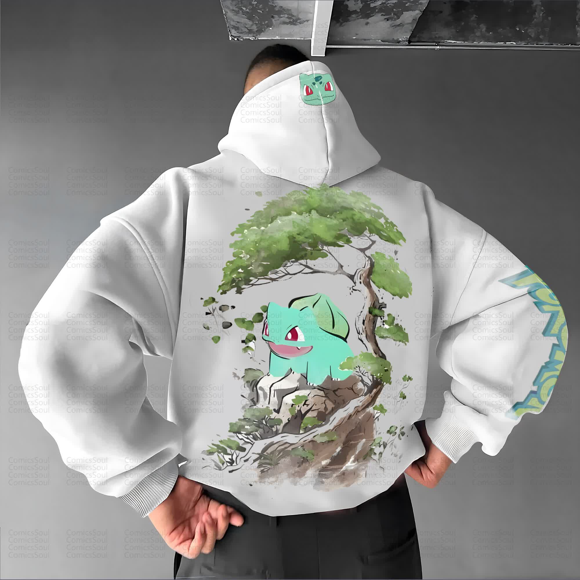 Unisex “Comicssoul” Anime Graphic Streetwear Vintage Hoodie