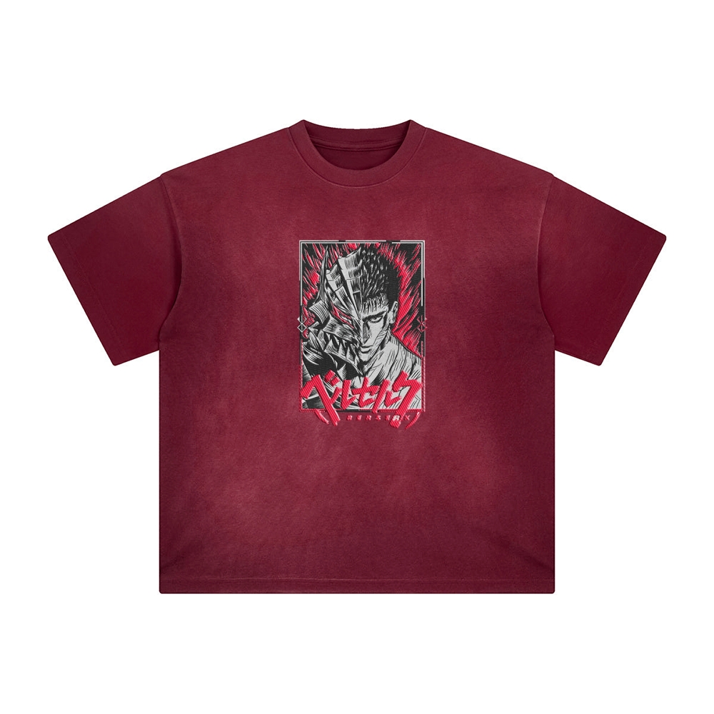 Unisex Anime Inspired Vintage T-Shirt TeeThreads Sustain the Scene with Custom Apparel