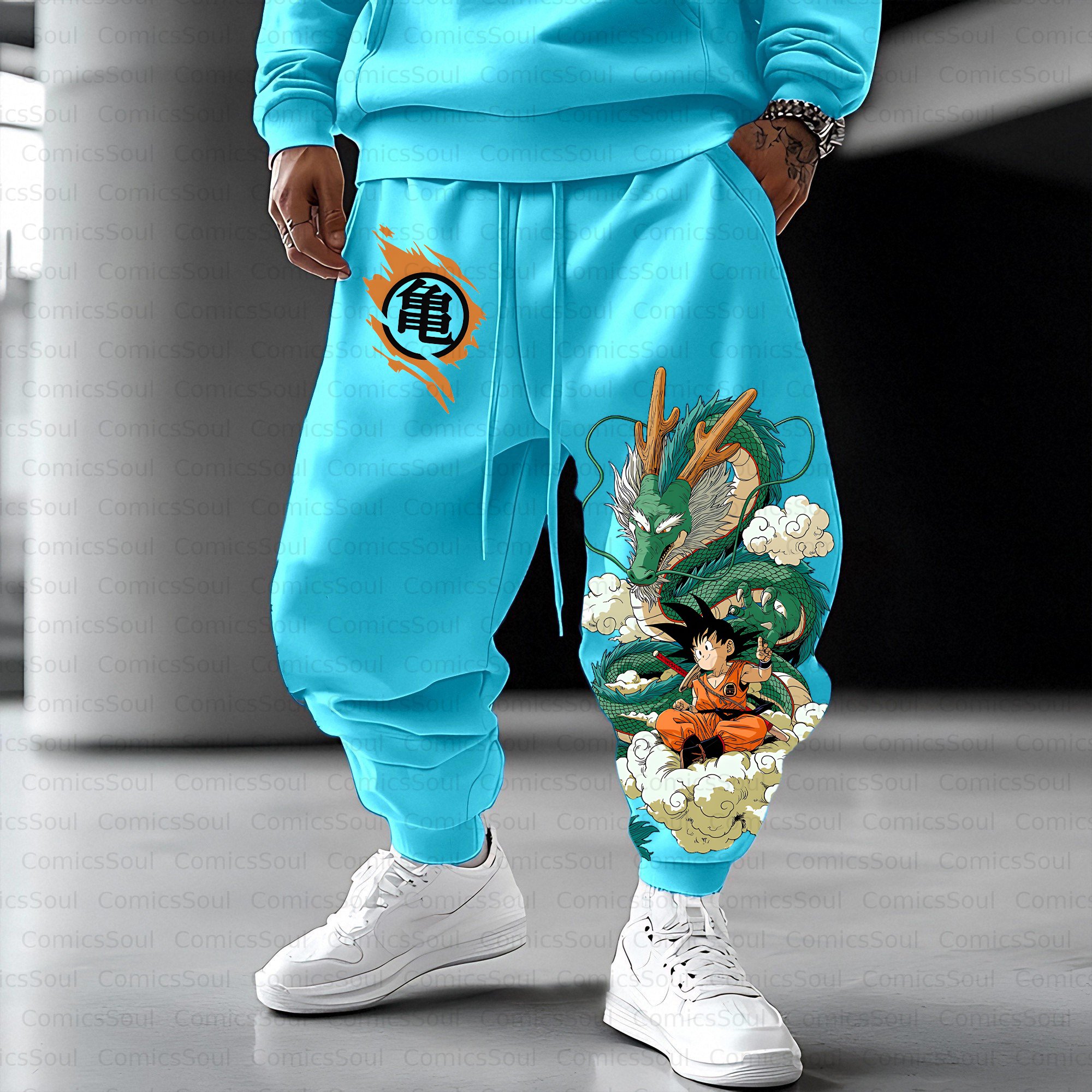 Unisex Casual Anime Streetwear Pant