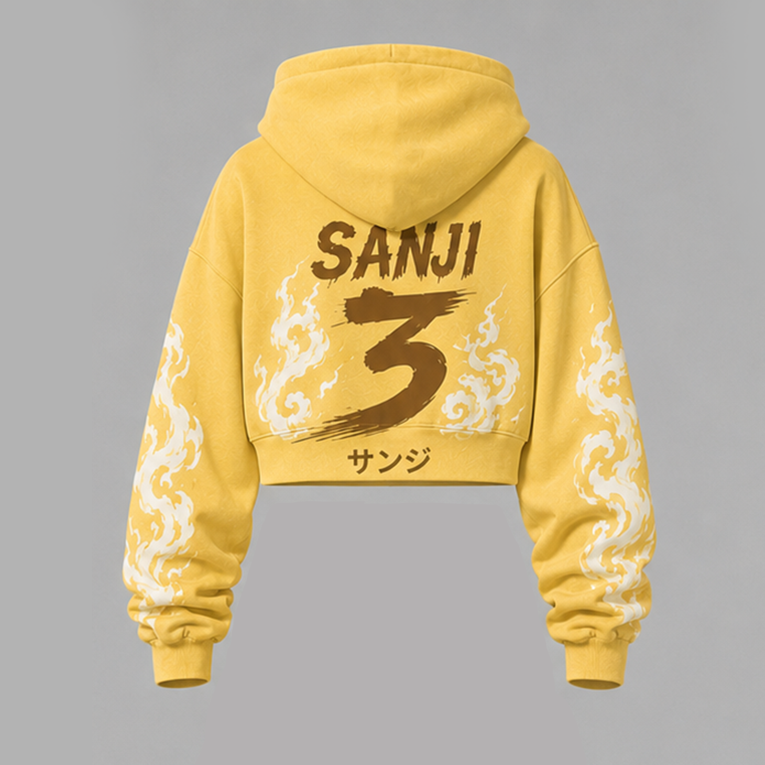 One Piece Cropped Long Sleeve Hoodie & High Waist Jogger Pants Two Piece TeeThreads Sustain the Scene with Custom Apparel