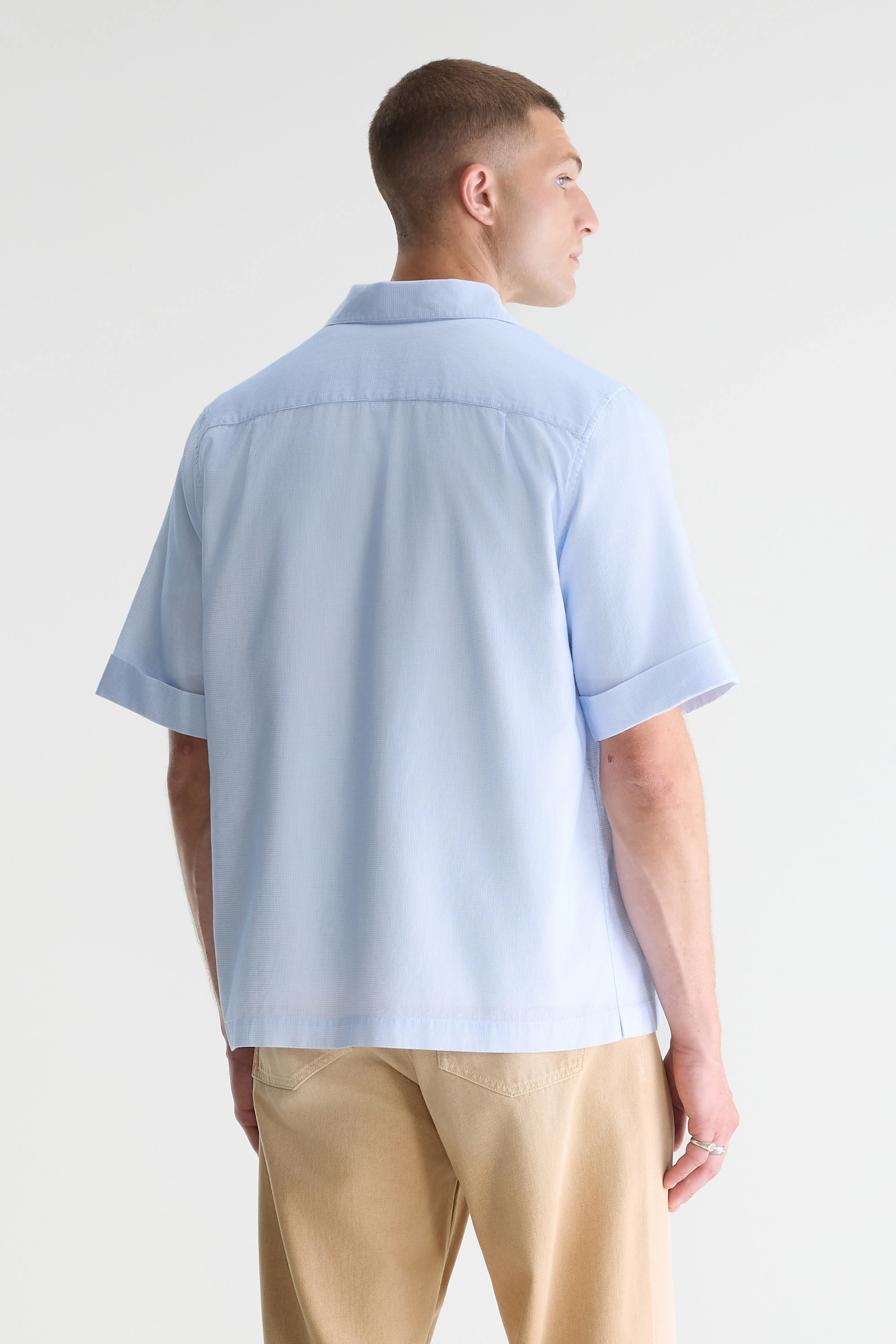 Bellerose Flint micro-checked shirt (261 / M / CHECK A)
