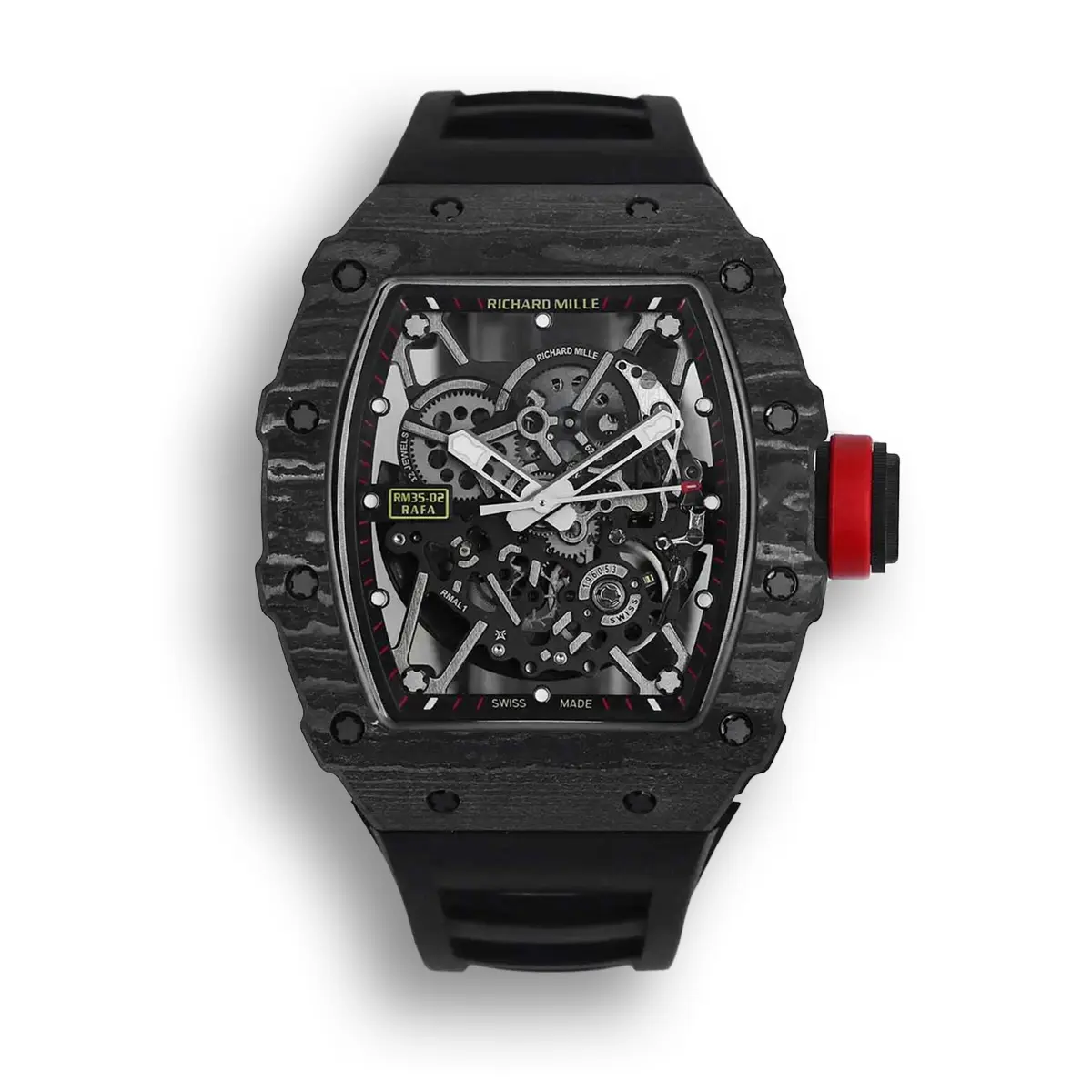 Replica Richard Mille RM35-02 Black Carbon Fiber