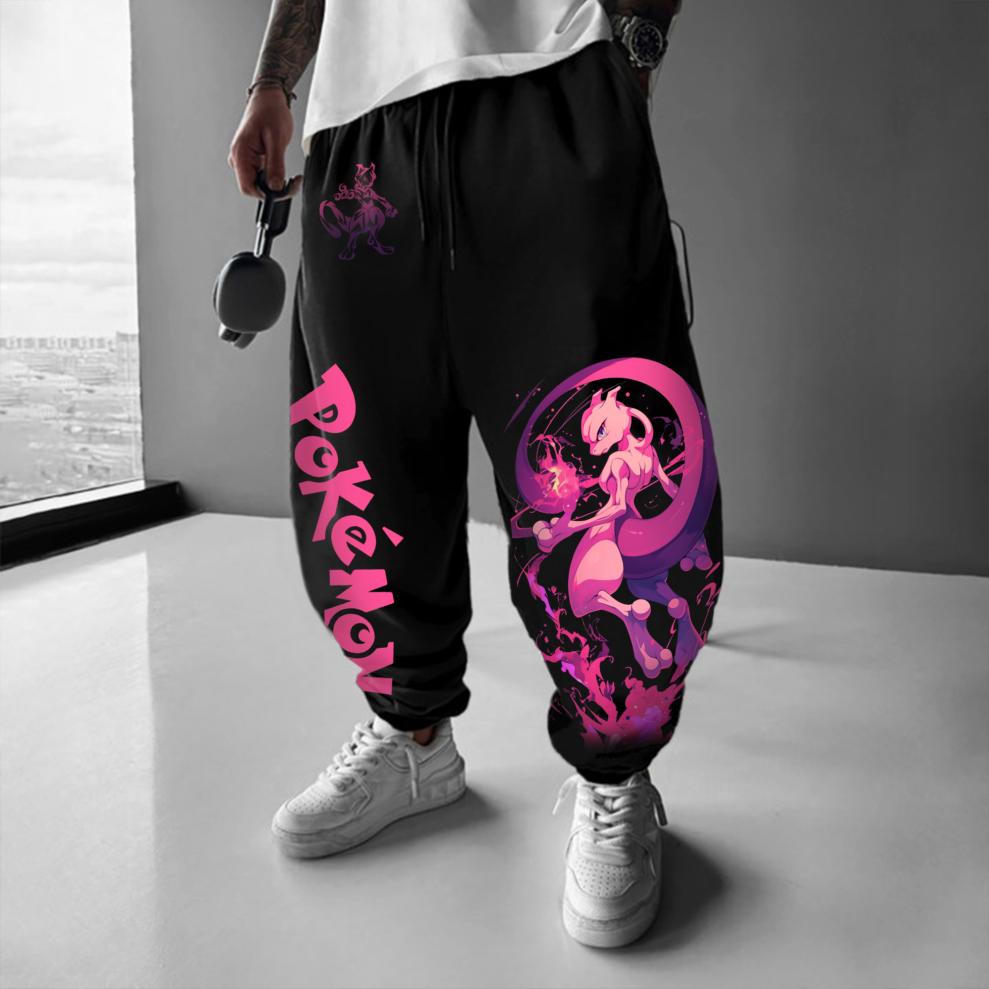 Unisex Anime Inspired Vintage Pants丨Comicssoul