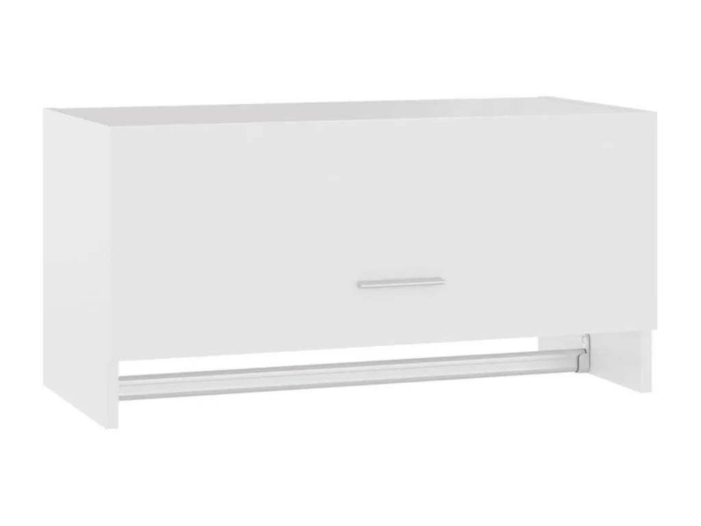 Armario blanco 70x32.5x35 cm de Mueblesclasic contrachapada