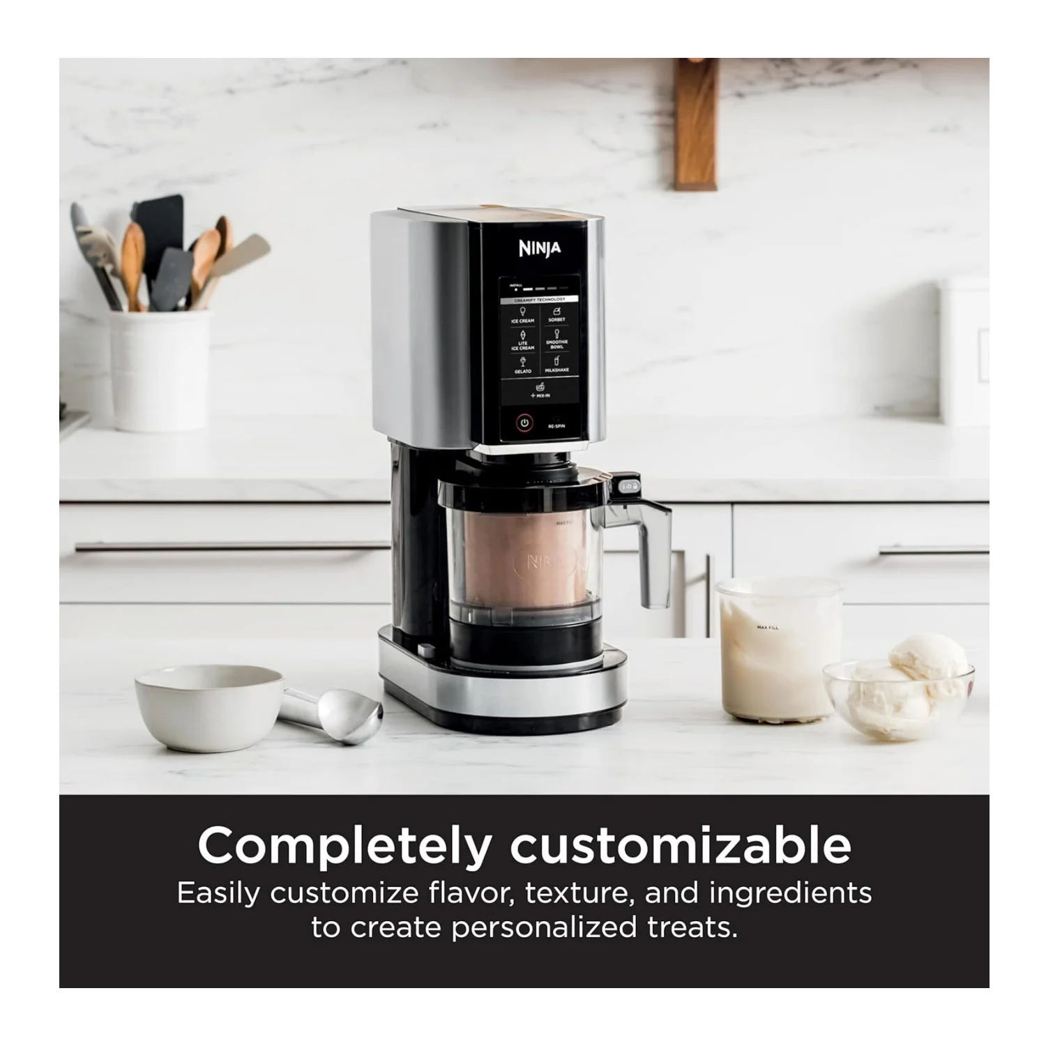 Ninja Creami Ice Cream Maker CN305A Black - Image 14