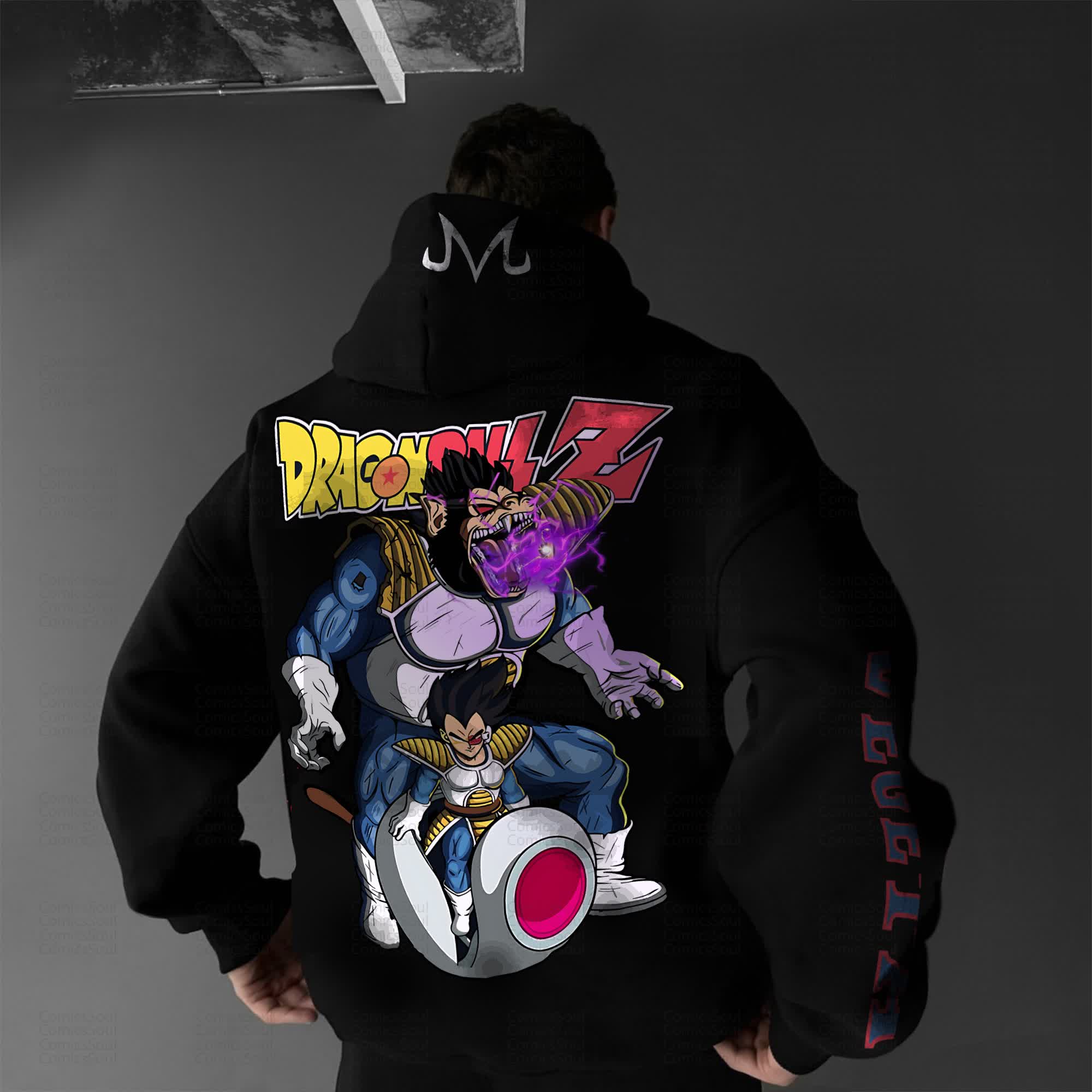 Unisex Anime Graphic Streetwear Vintage Hoodie丨Comicssoul