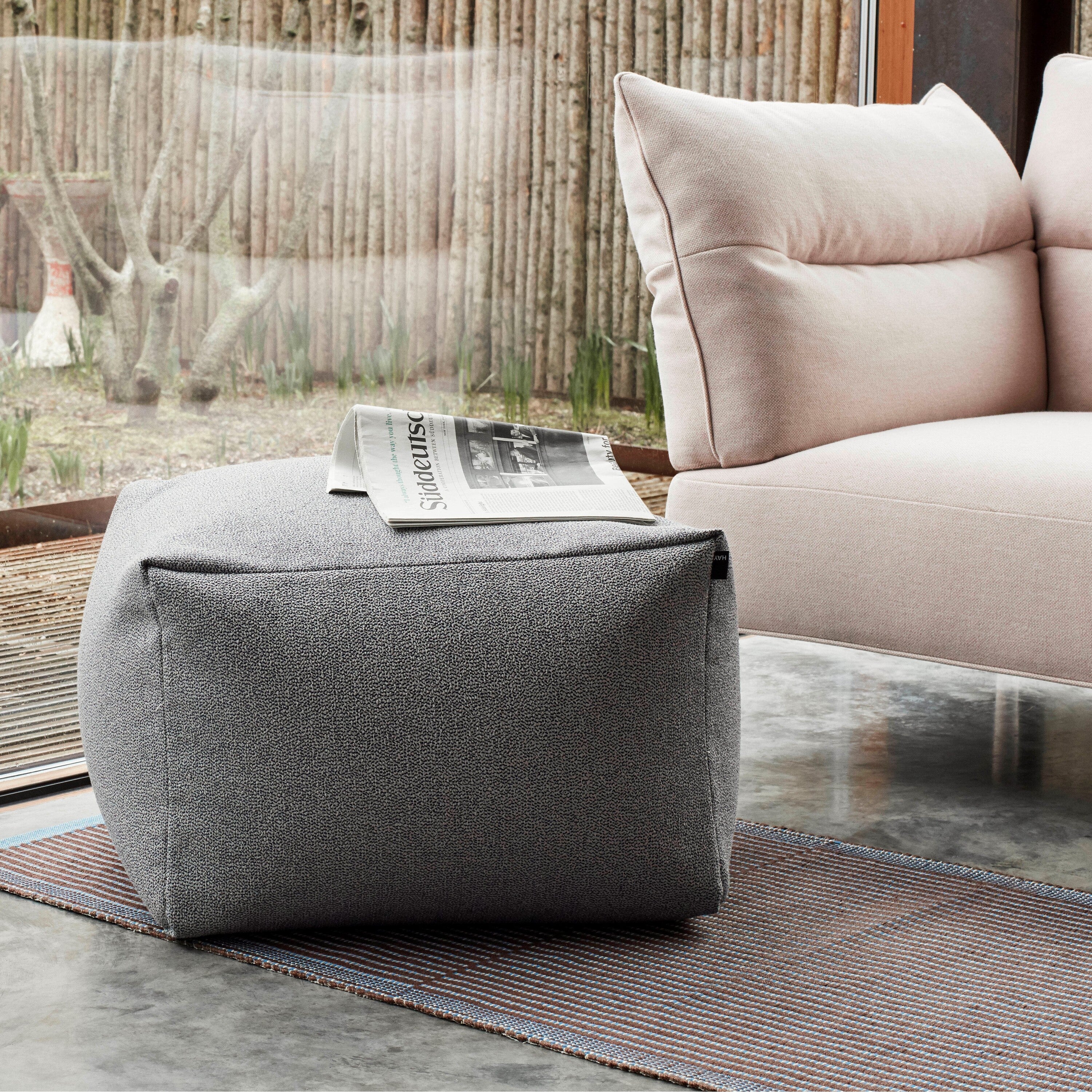 HAY Tapis Vloerkleed 170 x 240 cm - Chestnut / Blue