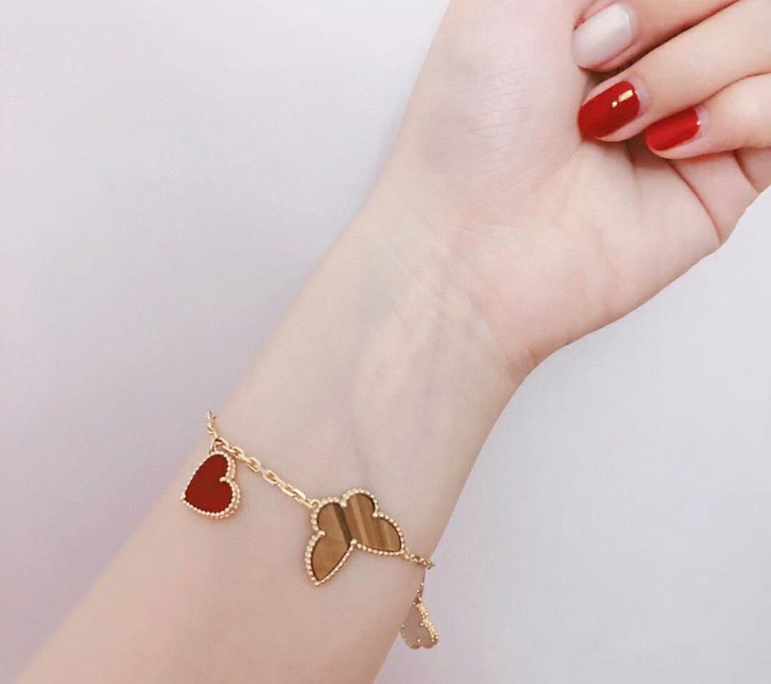 VCA Limited Version Lucky Alhambra Bracelet 4 Motifs - Original Replica Club