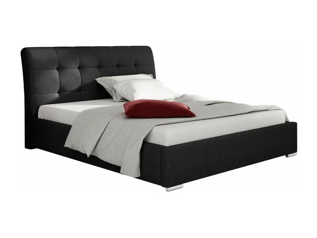 Cama Cosinor 107, doble, marrón, 180x200, tapiz, somieres, 200x227x103cm xyz1703477