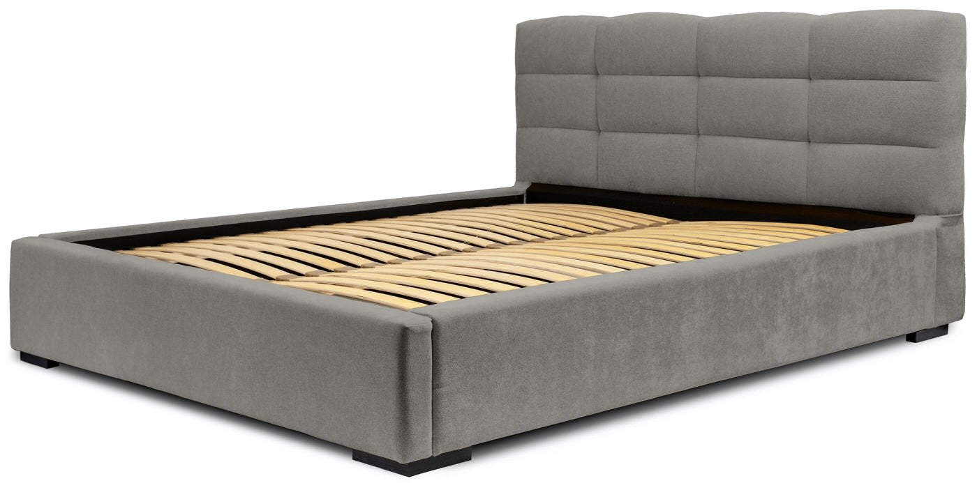 Trae Mobler Faro 160 x 200 cm Gestoffeerd Bed Grijs