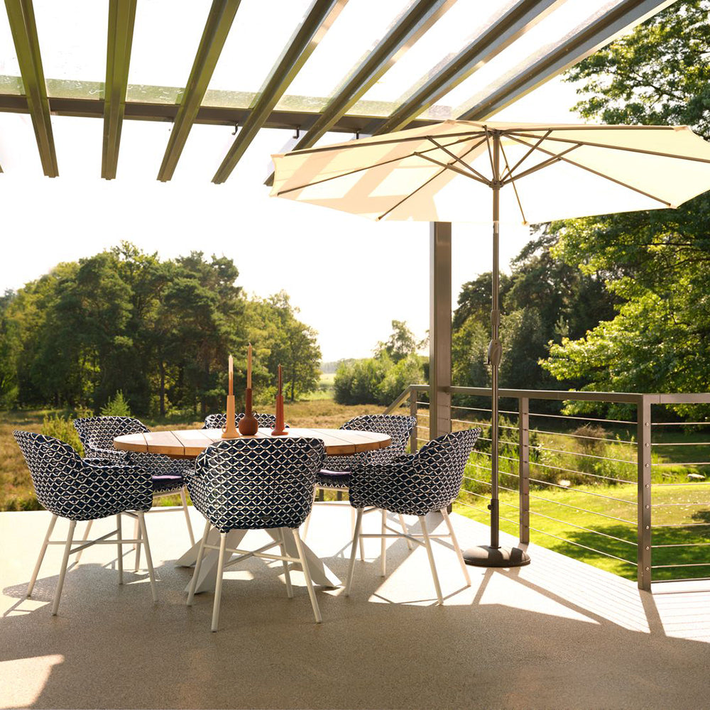 Hartman Stephanie Tuintafel - Ø 150 cm - Wit