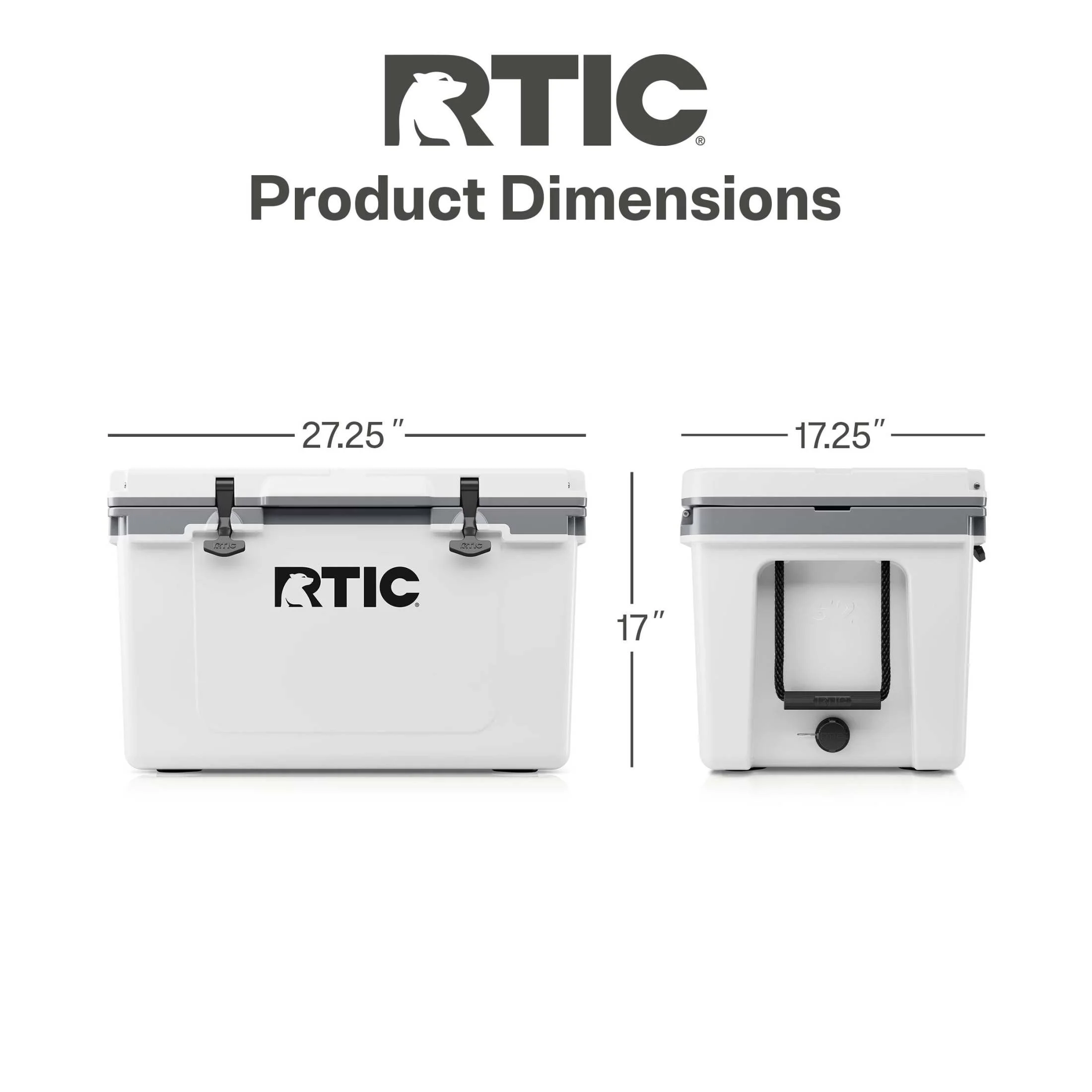 RTIC 52 QT Ultra-Light Hard-Sided Ice Chest Cooler, Fits 76 Cans, Trailblazer - Image 38