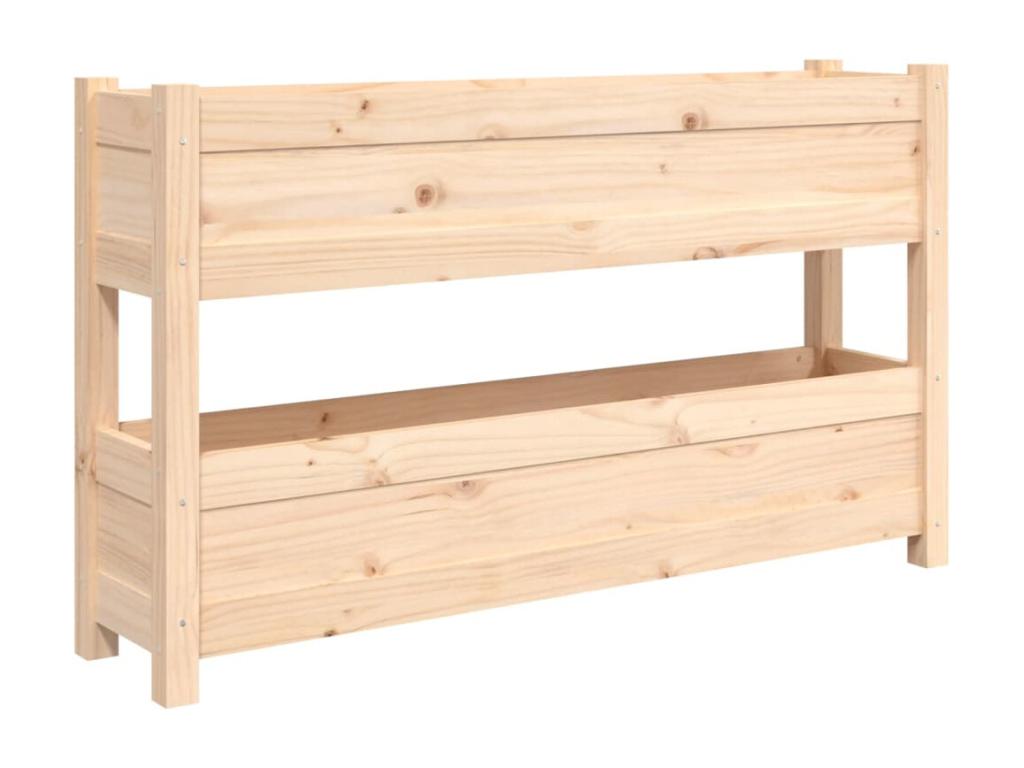 Decoratodo  madera maciza de pino 112x25x66 cm