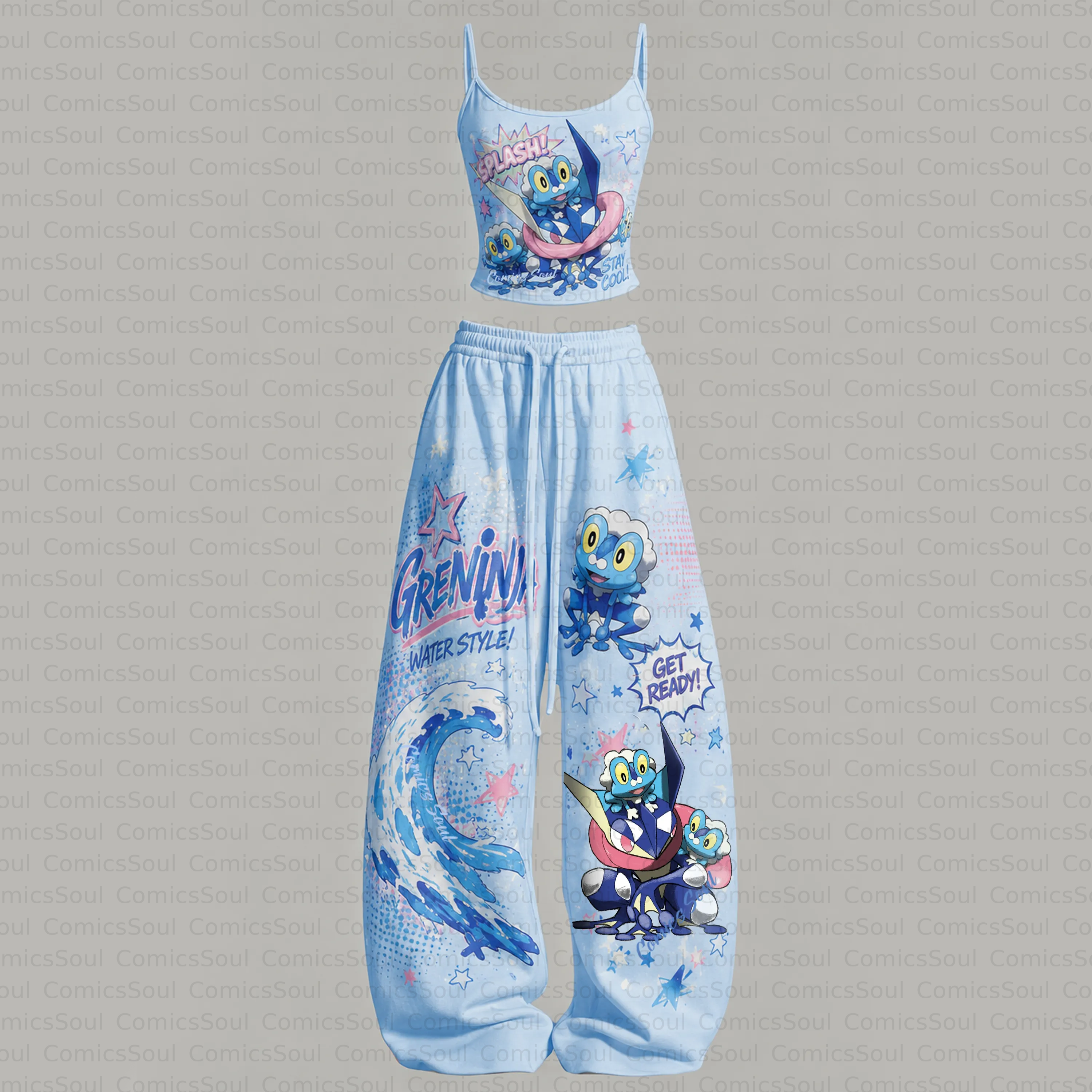 Pokémon Top & Elasticated Trousers Two-Piece Set