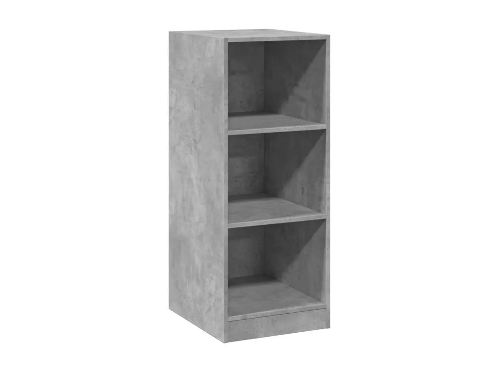 Armario bajo gris cemento 48x41x102 cm en contrachapado Casahandy