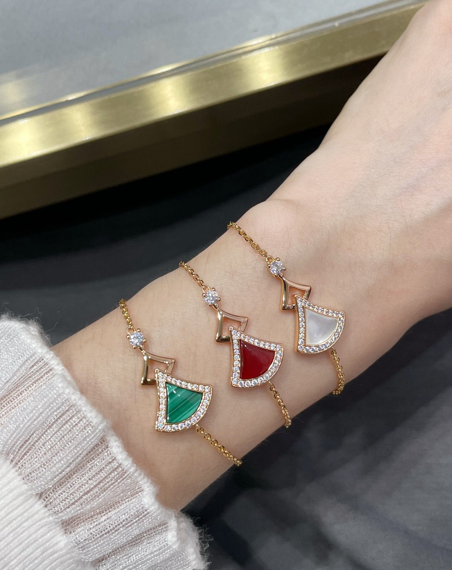 Bvlgari Rose Gold Divas' Dream Bracelet - Original Replica Club