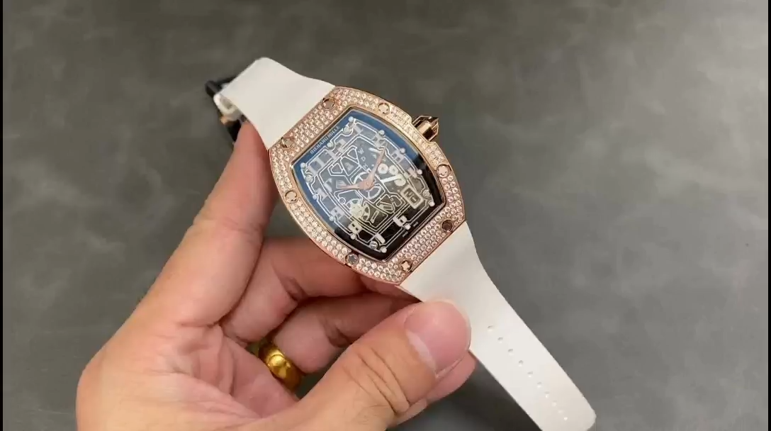 Richard Mille RM67-01 RG Automatic Winding Extra-Thin Medium Diamond Watch