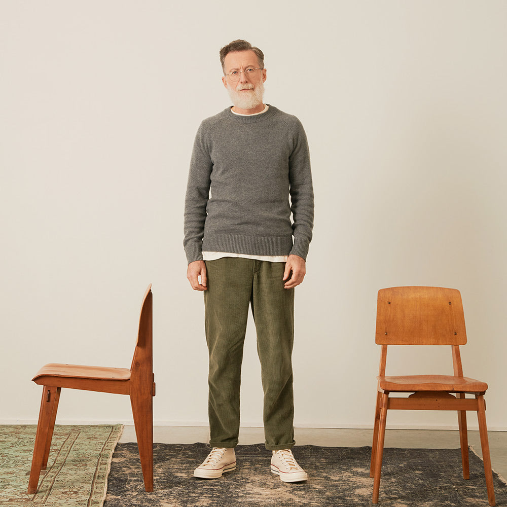 Merci - Pull Boxy en cachemire - Gris