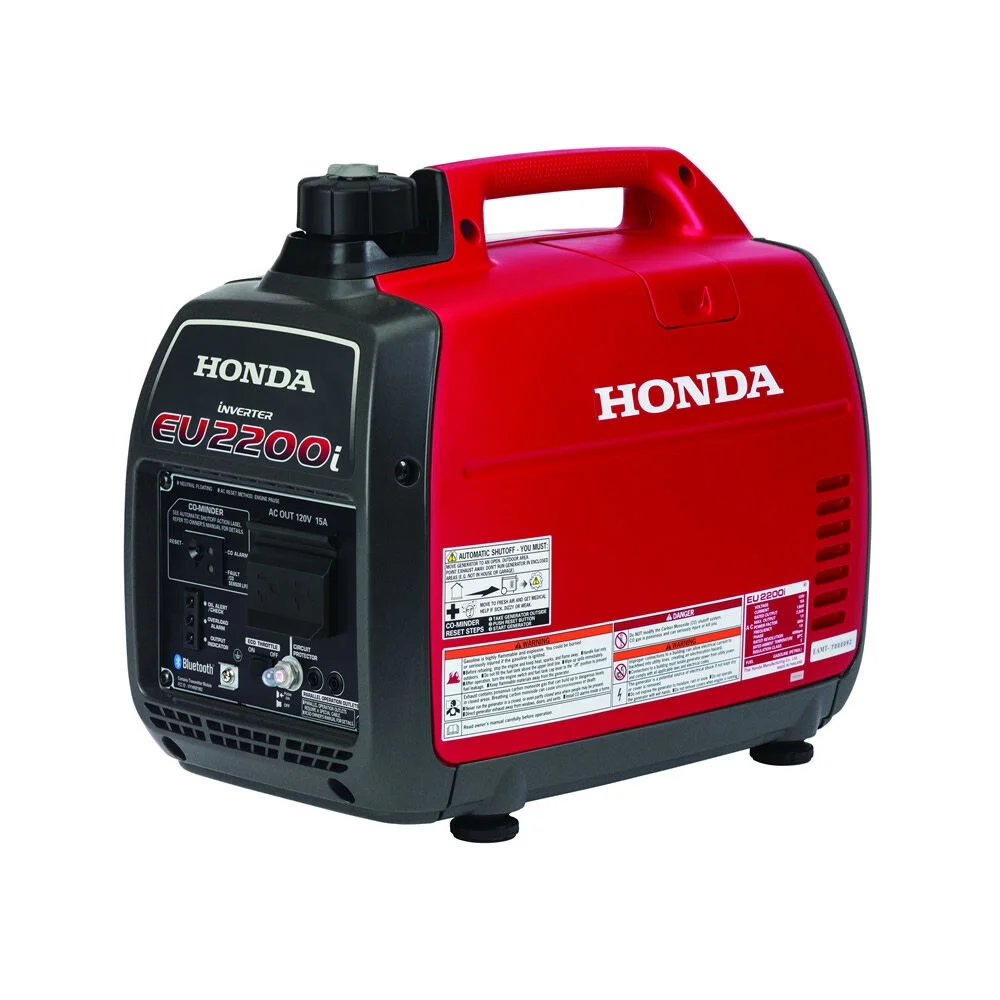 Honda 2200-Watt Remote Stop/Recoil Start Bluetooth Super Quiet Gasoline Powered Inverter Generator with Advanced CO Shutdown - Image 2