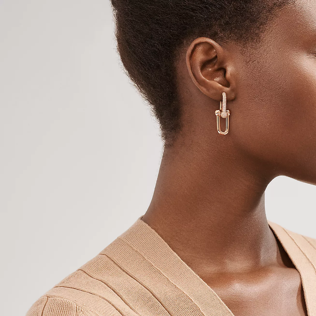 Tiffany HardWear Large Link Earrings - Original Replica Club