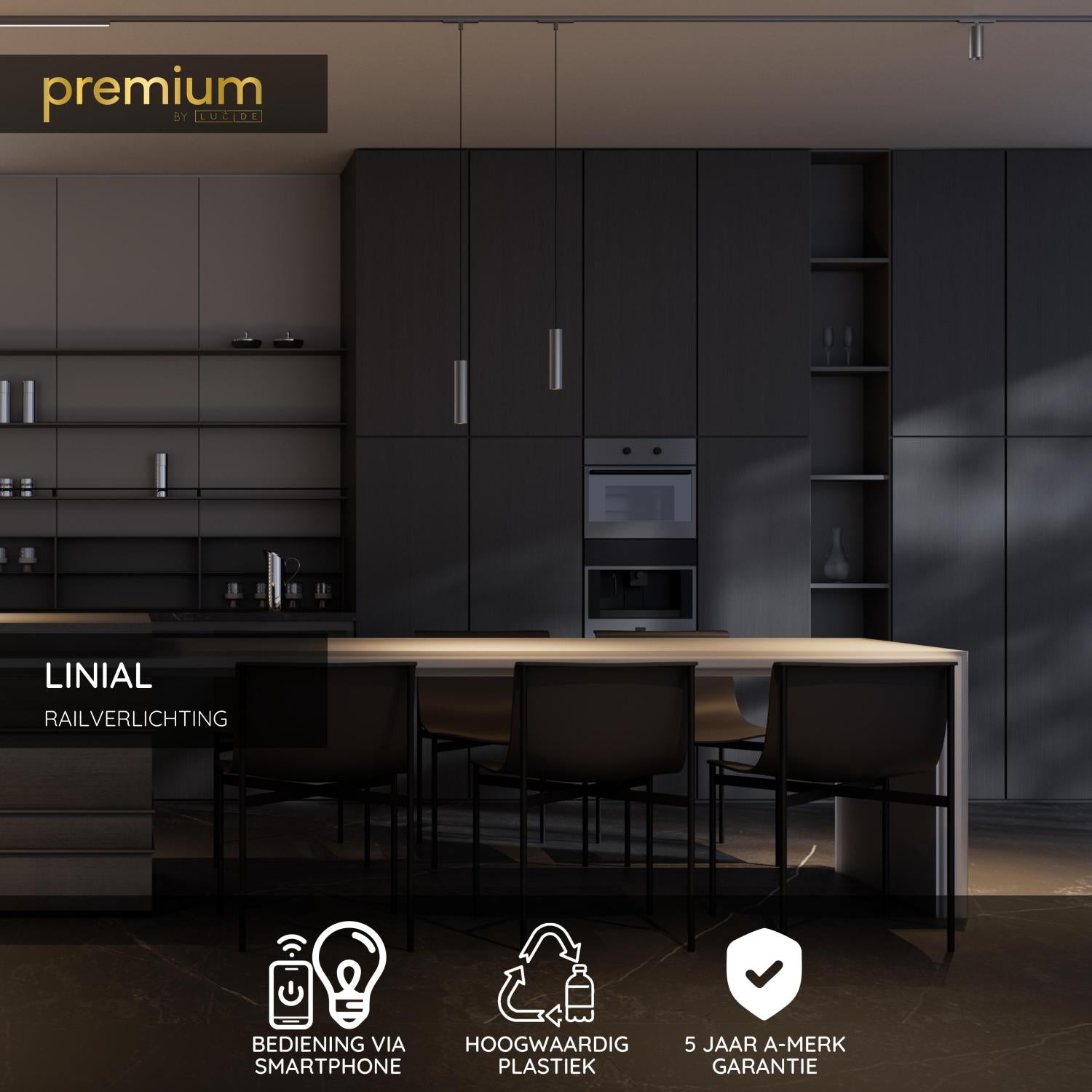 Lucide Premium LINIAL Railverlichting - Wit