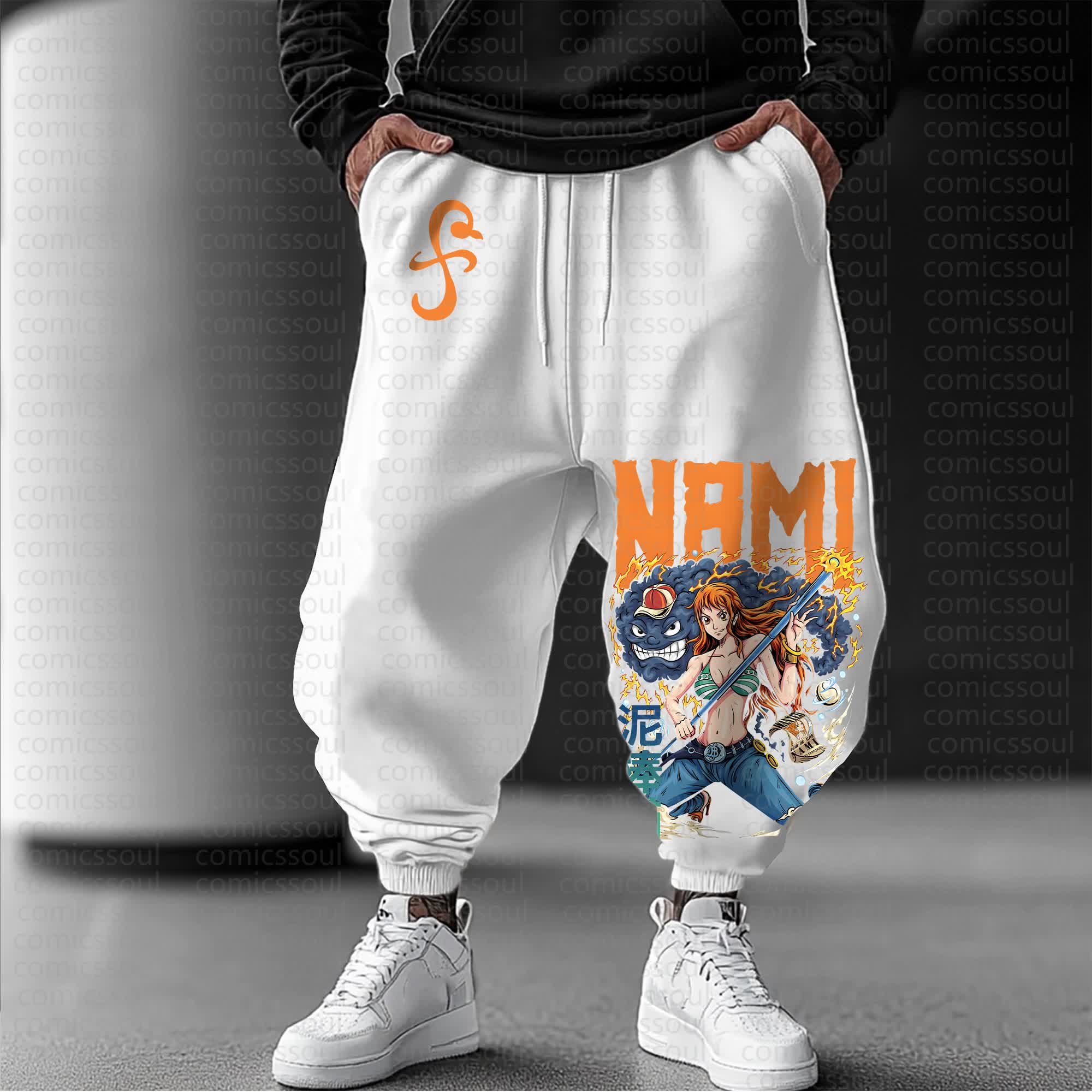 Unisex Anime Inspired Vintage Pants丨Comicssoul