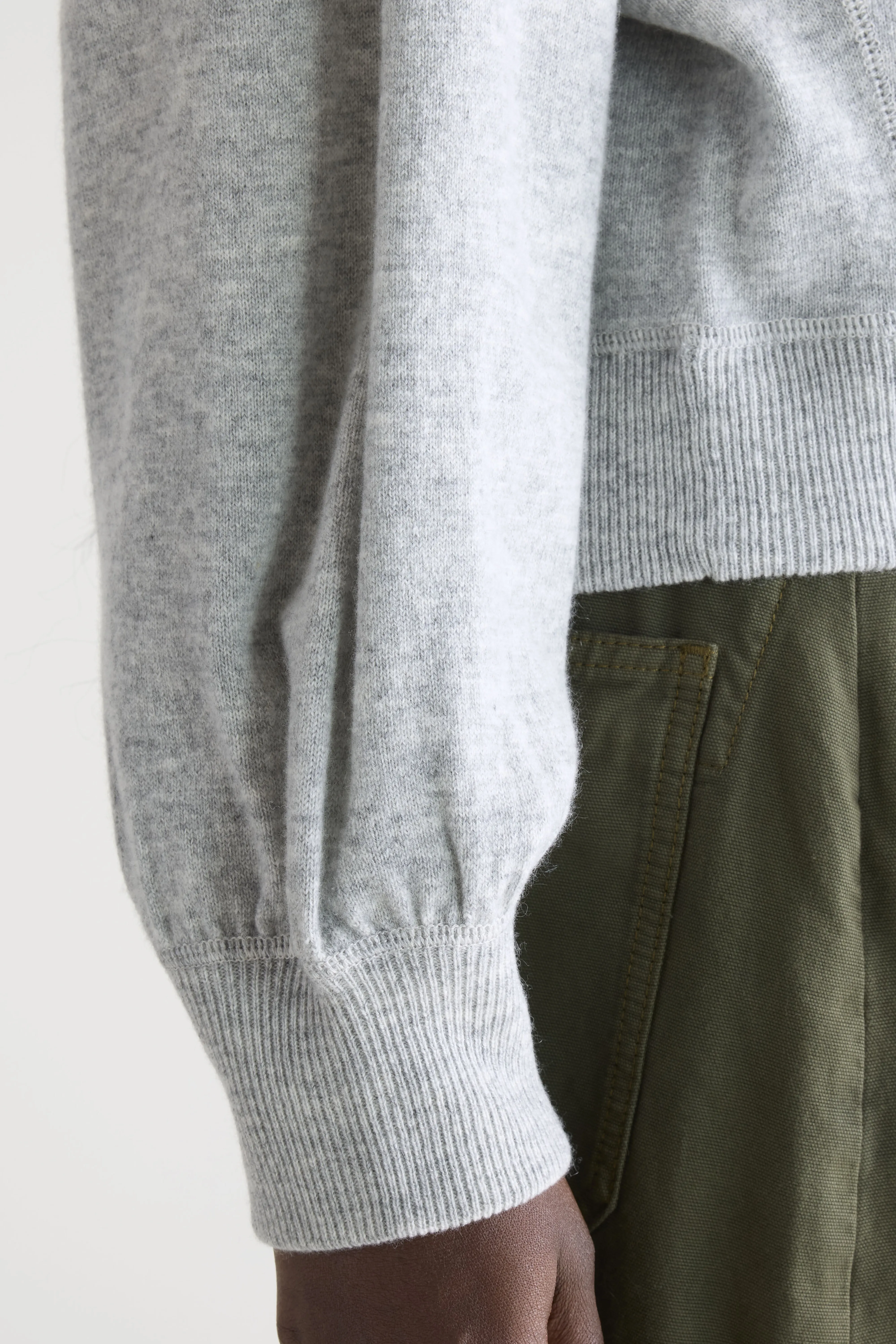 Bellerose Spanne crewneck sweater (252 / W / LIGHT GREY)