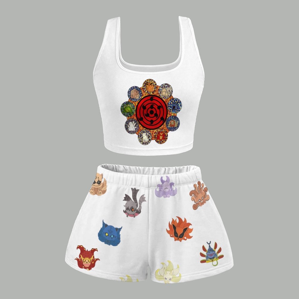 NARUTO Vest and shorts set