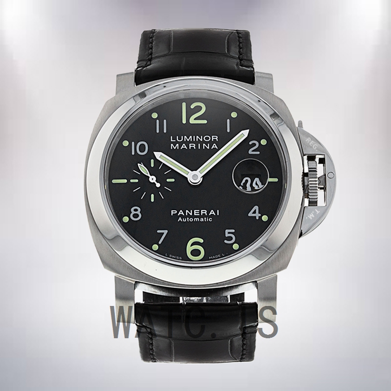 Panerai Luminor Marina 44mm PAM00164 Men's Leather Strap