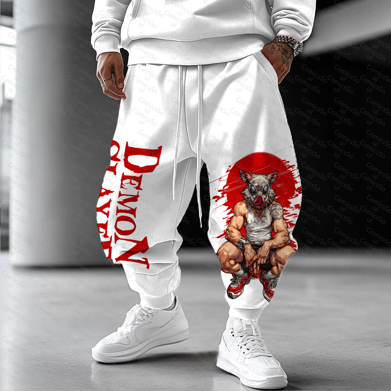 Unisex  “Comicssoul” Casual Anime Streetwear Pants