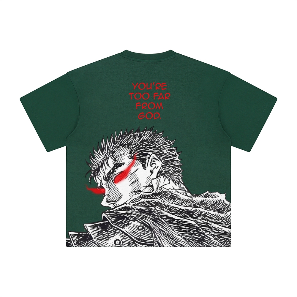 Unisex Vintage T-shirt丨Berserk TeeThreads Sustain the Scene with Custom Apparel