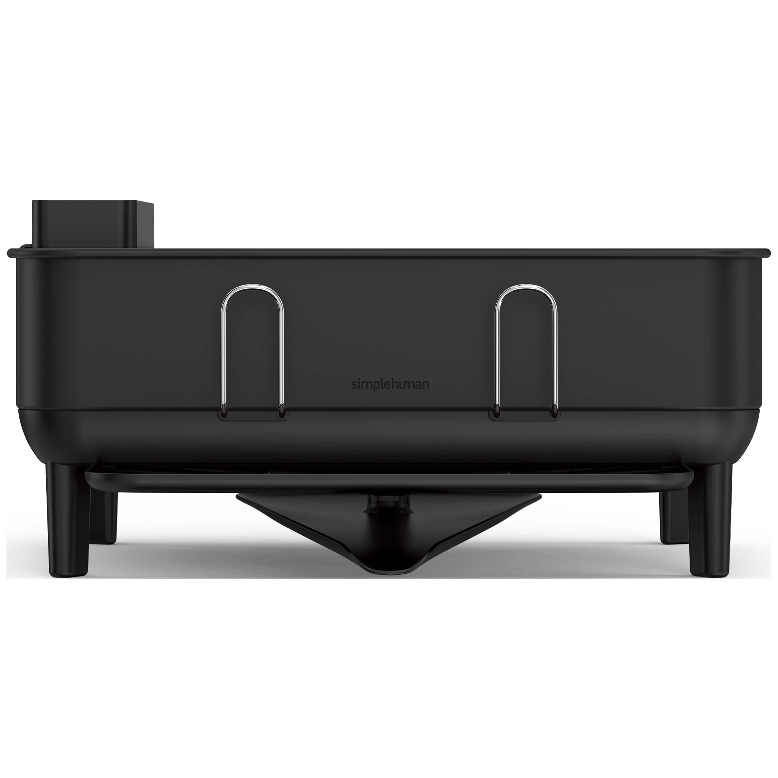 simplehuman Kitchen Dish Drying Rack, Fingerprint-Proof Stainless Steel Frame, Grey Plastic - Image 16