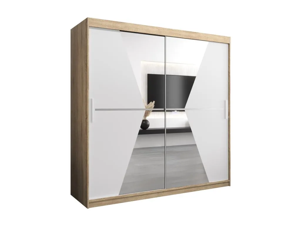Armario Homepleno de puertas correderas 200/200/62 2 puertas (Homepleno/blanco) cchz36996