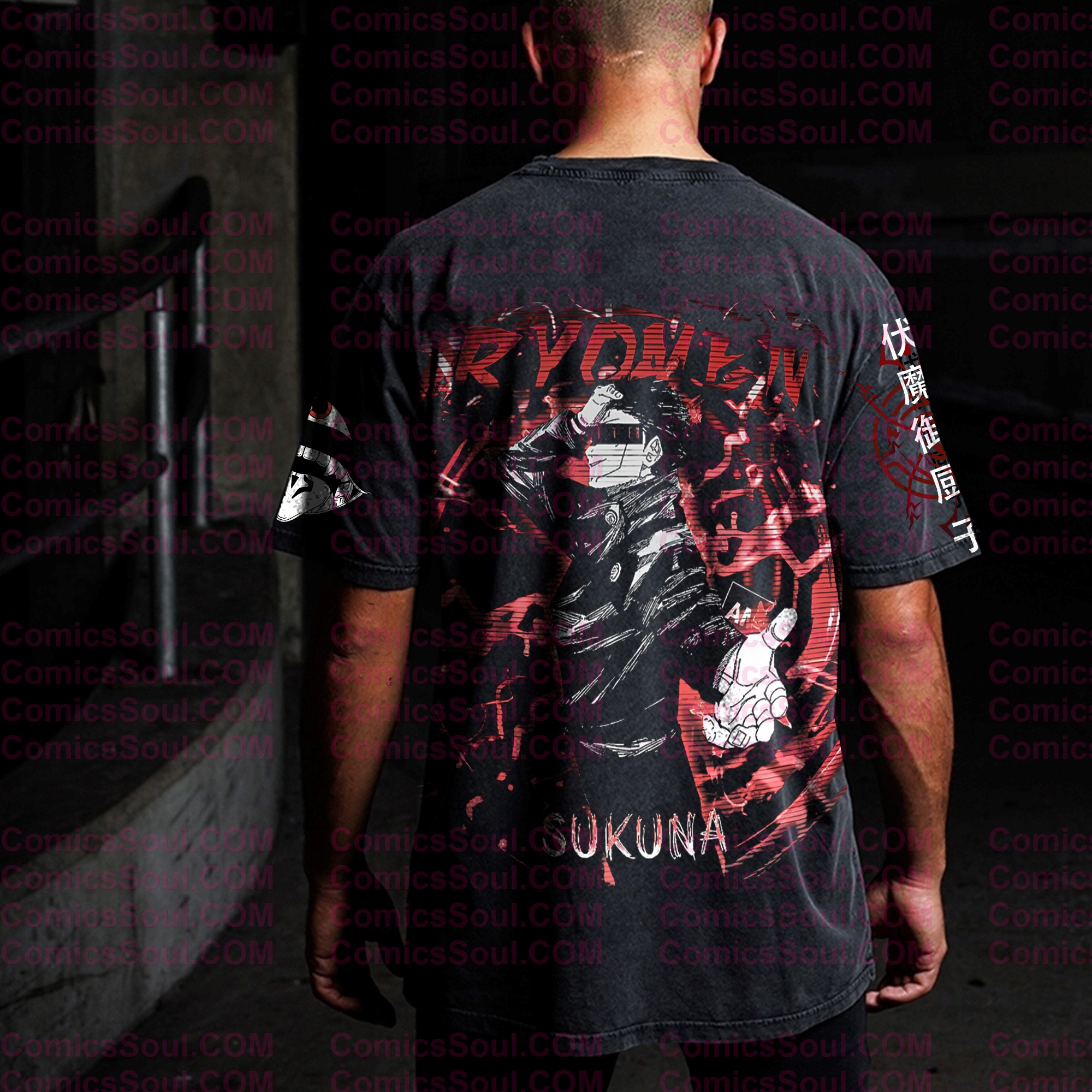 Unisex Anime Inspired Vintage T-Shirt