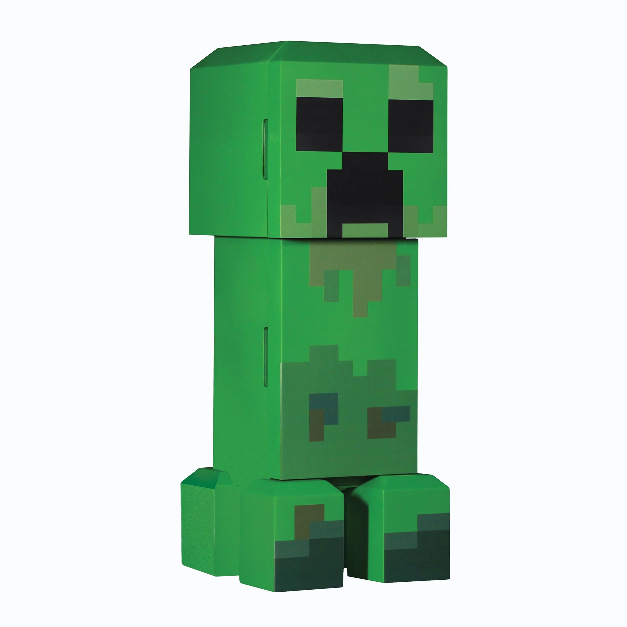 Minecraft Creeper Mini Fridge 2 Door, 8L, Green, 25.2" H 9.5" W 9.1" D - Image 4