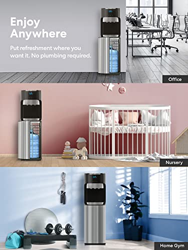 Brio Bottom Loading Water Cooler Water Dispenser – Essential Series - 3 Temperature Settings