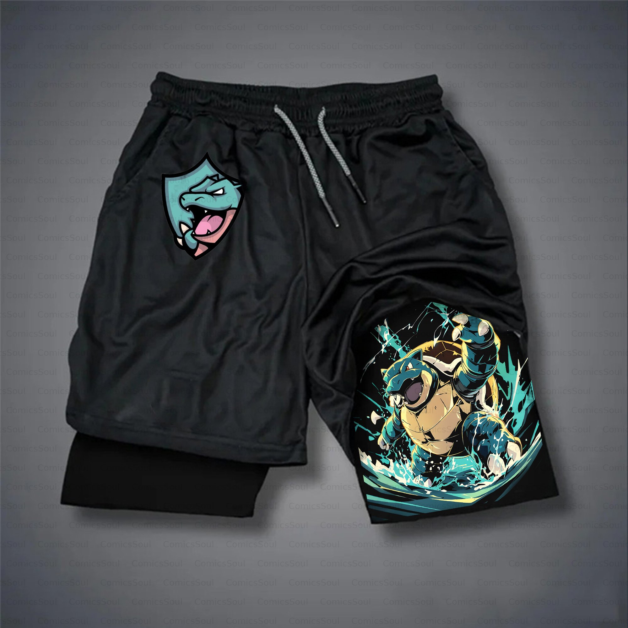 Unisex Casual Anime Streetwear Gym Shorts