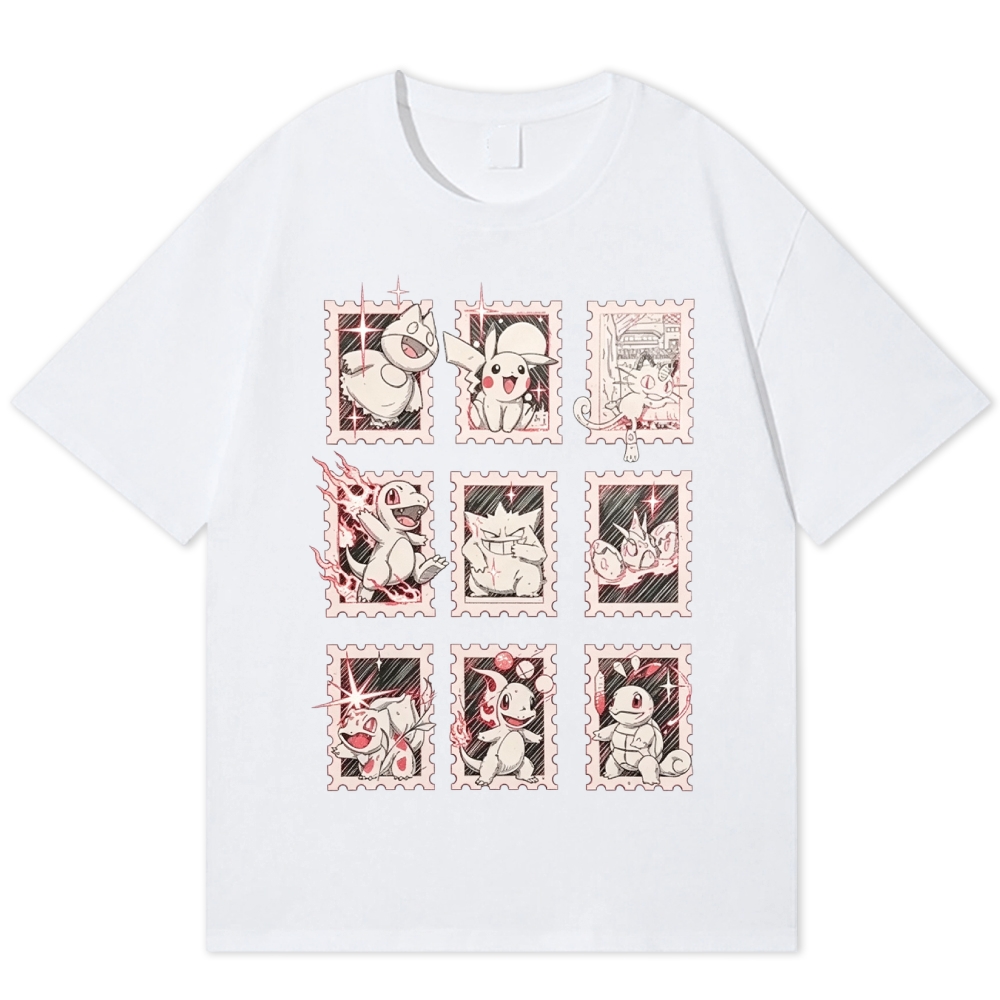 One Piece Unisex Round Neck Anime T-shirt