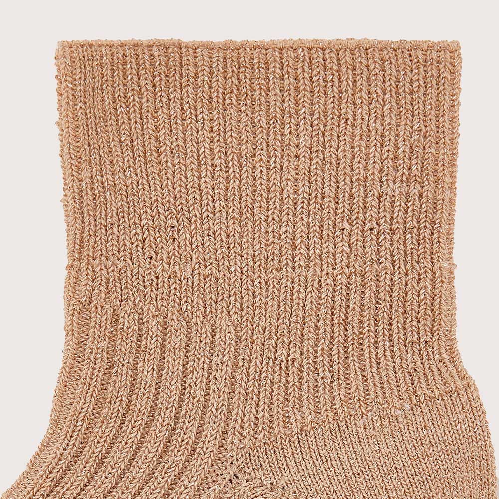 Bellerose - Chaussettes courtes Bapis - Or