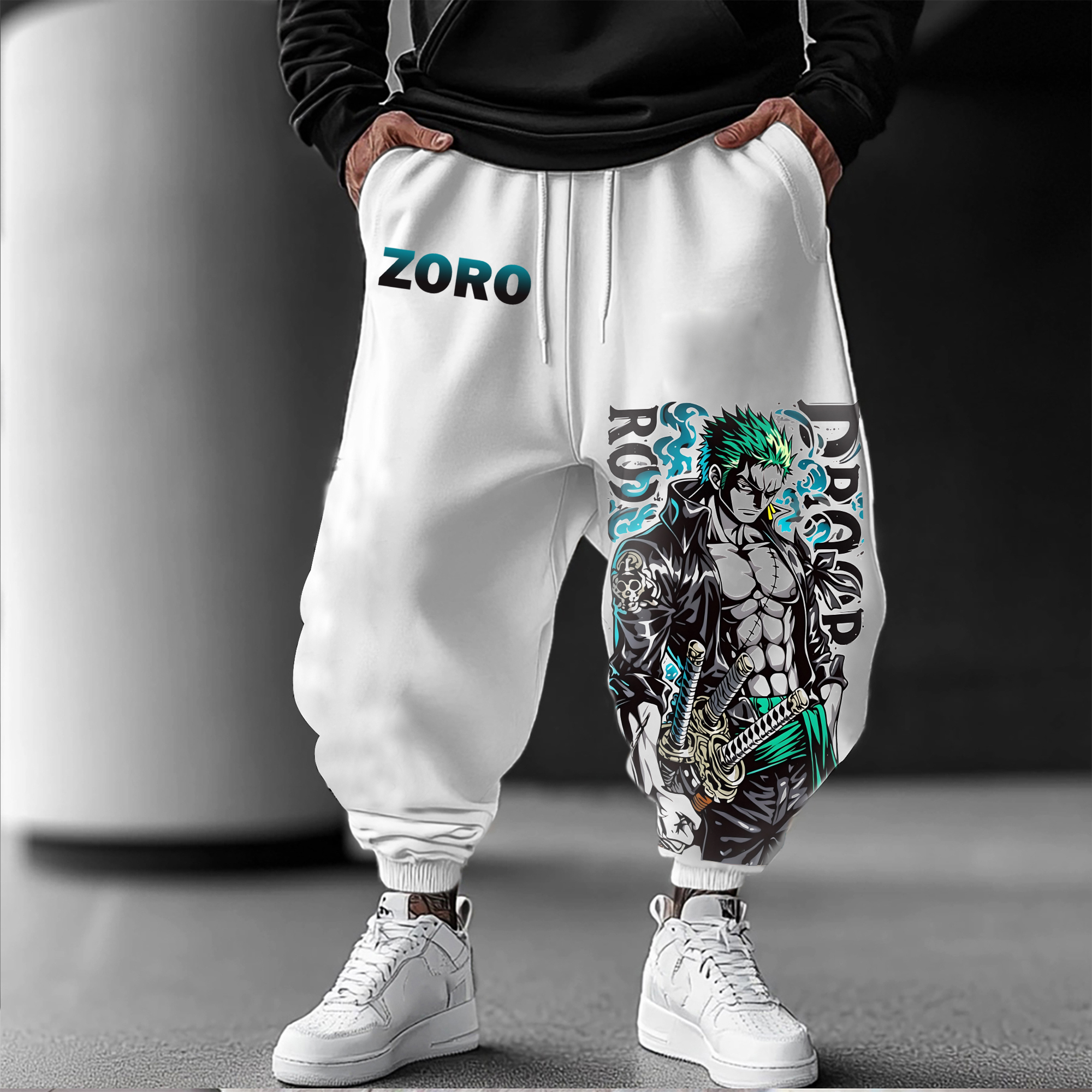 Unisex Anime Printed  Pants丨 Comicssoul