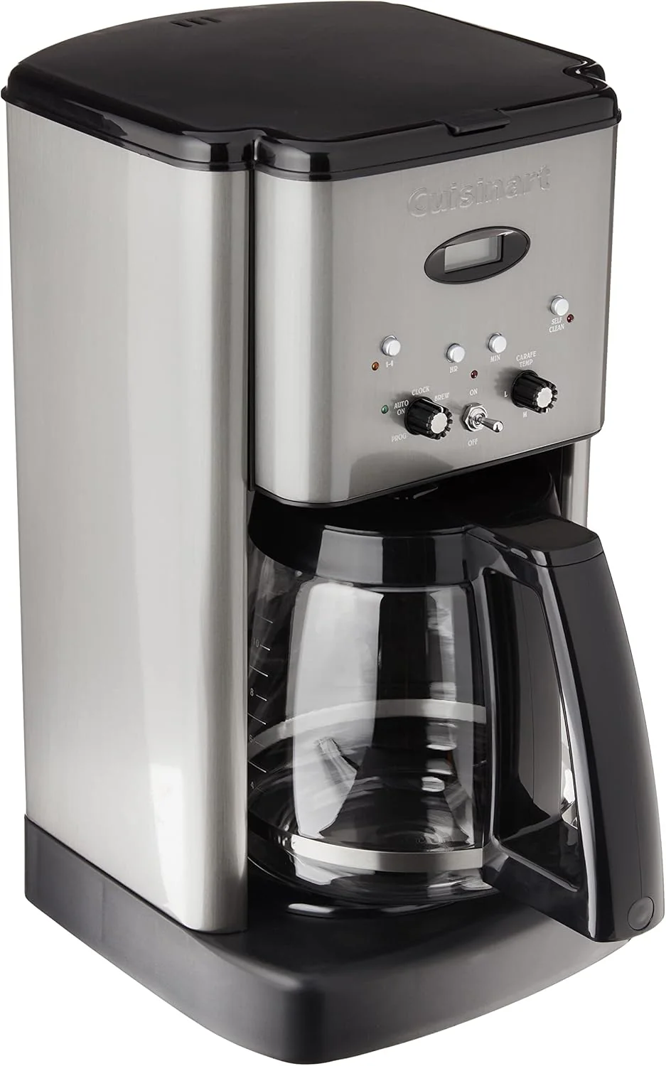 Cuisinart DCC-1200P1 Brew Central 12-Cup Programmable Coffeemaker Coffee Maker, Carafe, Brushed Chrome