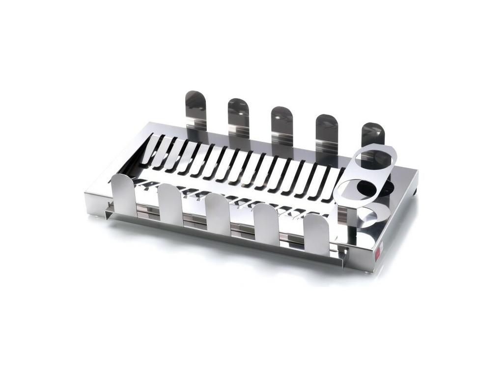 Mubdelu - Escurreplatos en acero inoxidable para encimera. AQUA-