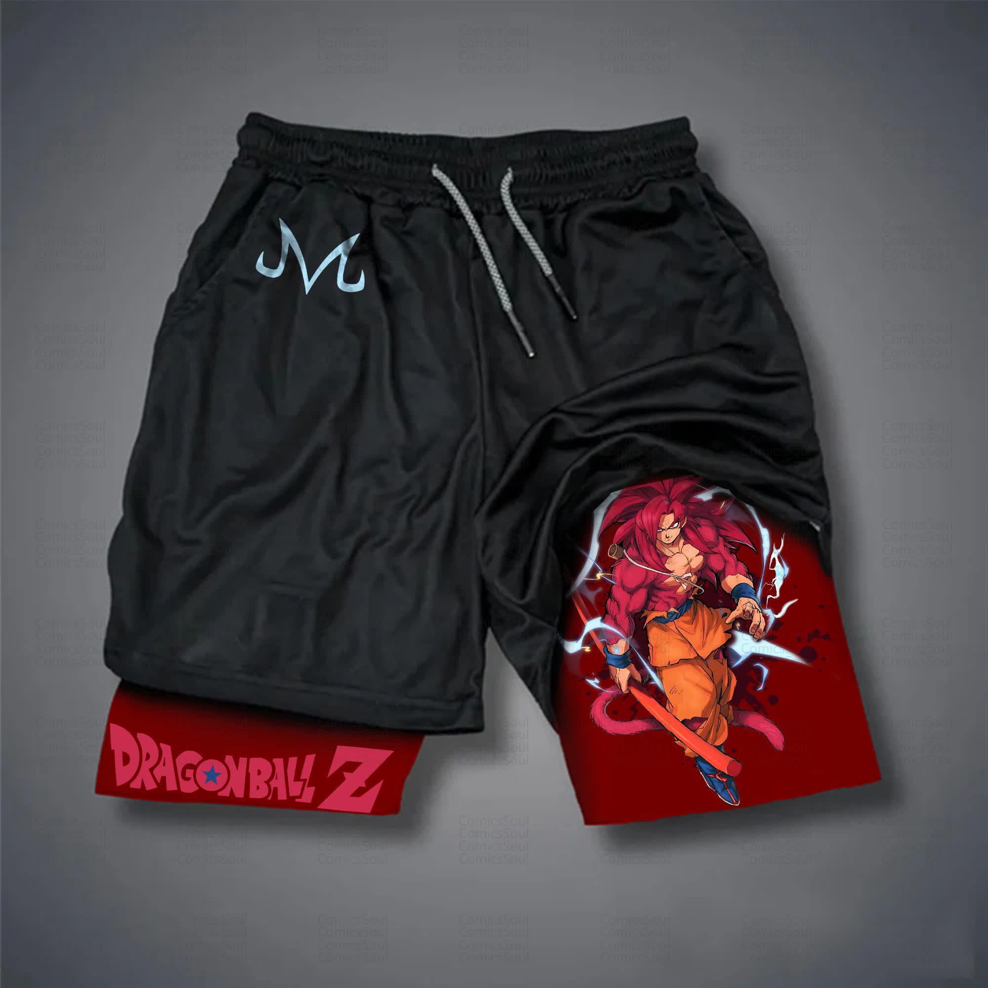 Unisex Casual Anime Streetwear Shorts 丨Comicssoul