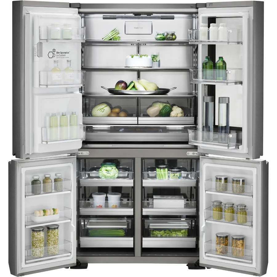 LG Freestanding French Door Refrigerator, Gray - Image 15