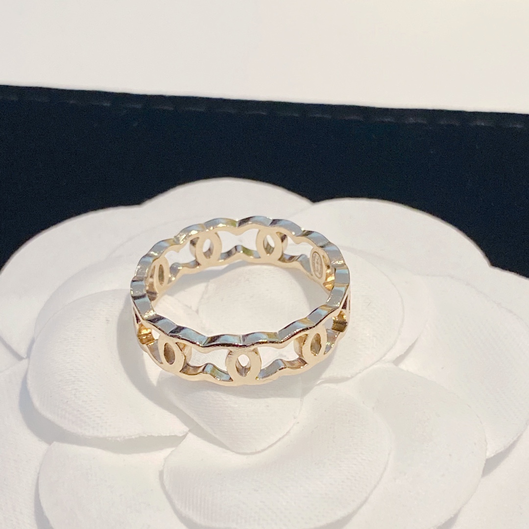 Chanel Minimalistic Coco Ring - Original Replica Club